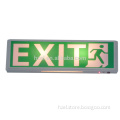 CE RoHS Zhuiming Emergency Lighting Battery Operated LED Exit Sign Box